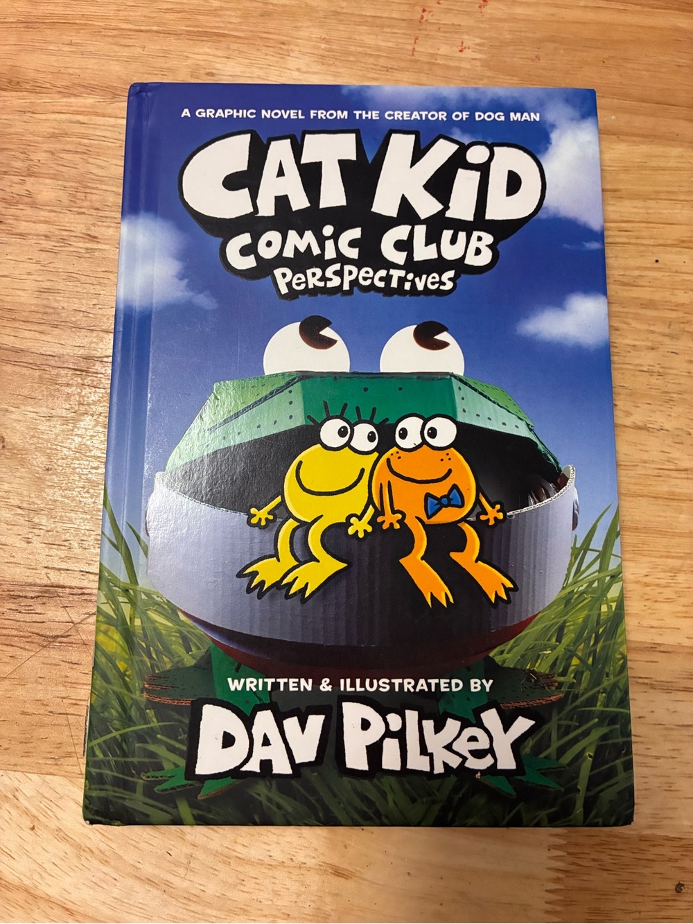 Cat Kid Comic Club: Perspectives by - Blue Cover